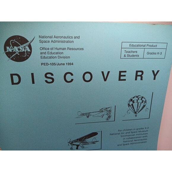 NASA Discovery Educational Book K-3 Homeschool Science PED-105 & Atlas 1 Guide - Picture 7 of 11